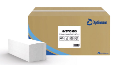 x3920 OPTIMUM V FOLD H/T WHITE 2PLY