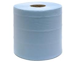 6x200m LEONARDO ROLL TOWEL BLUE 1PLY