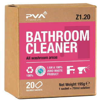 PVA BATHROOM CLEANER  x20 SACHETS Z1:20