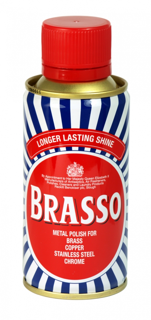 8x175ml BRASSO MEDIUM LIQUID POLISH