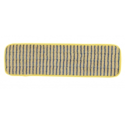 Rubbermaid Hygen 40 Cm Microfibre Wet Pad, Super Scrubber - Yellow