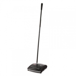 Rubbermaid 19Cm In Dual-Action Brushless Mechanical Sweeper, Black