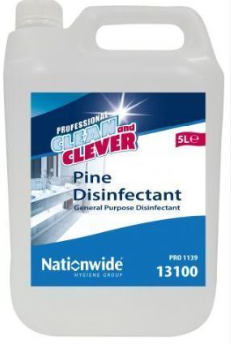 BOTTLE* 5Ltr C+C PINE DISINFECTANT