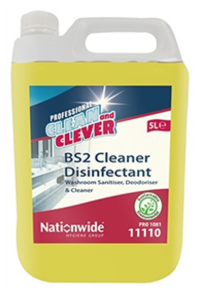 BOTTLE* 5Ltr C+C BS2 DISINFECTANT LEMON