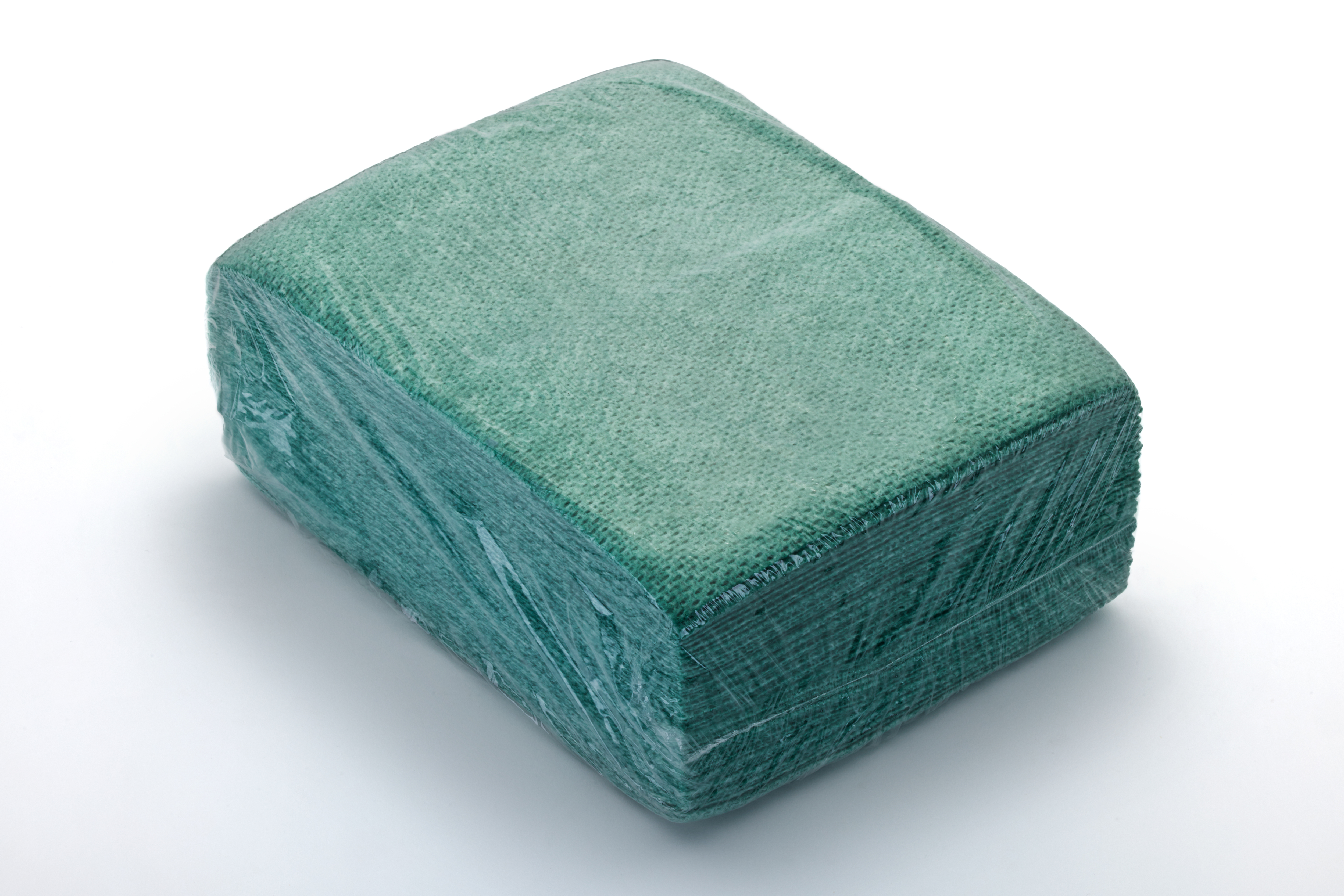 PACK* x25 GREEN C+C HEAVY WEIGHT CLOTH