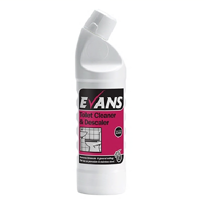 BOTTLE* 1Ltr EVANS TOILET CLEANER+DESCALER