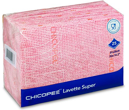PACK* x25 RED CHICOPEE LAVETTE SUPER