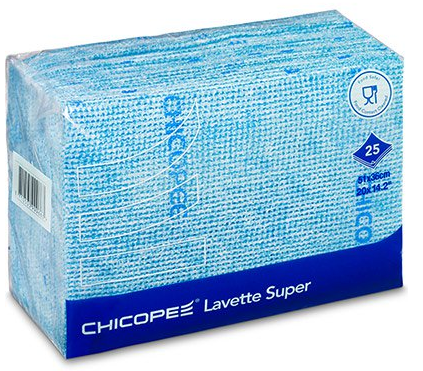 PACK* x25 BLUE CHICOPEE LAVETTE SUPER