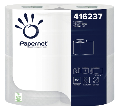 40x160s PAPERNET SUPERIOR T/ROLL WHITE