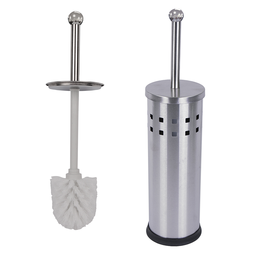Toilet Brush & Stainless Steel Holder