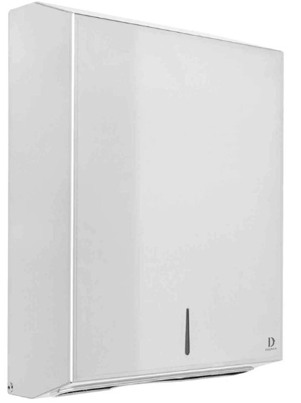 DISPENSER FOLDED H/TOWEL SATIN S/STEEL