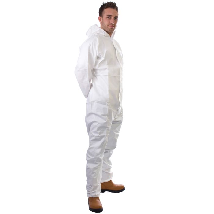 x1 SUPERTEX SMS LRG DISPOSABLE COVERALL