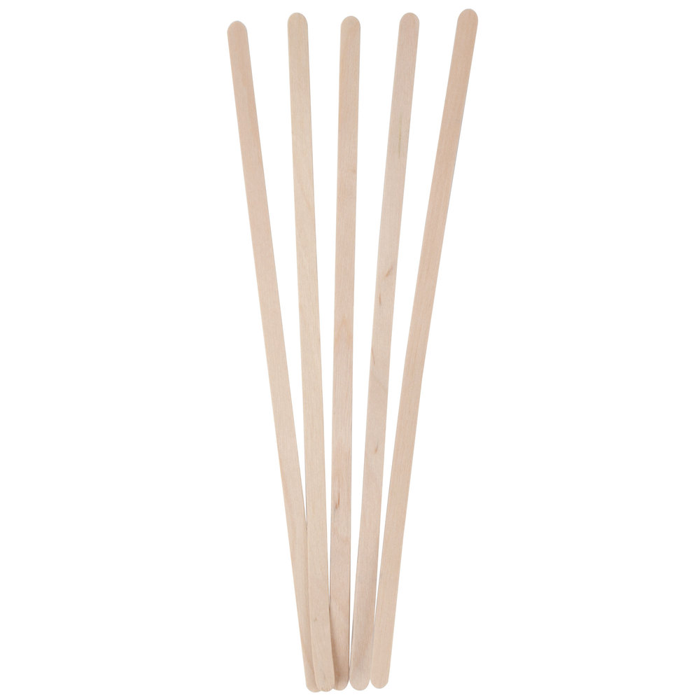 x10,000 7 inch/175mm WOODEN STIRRERS