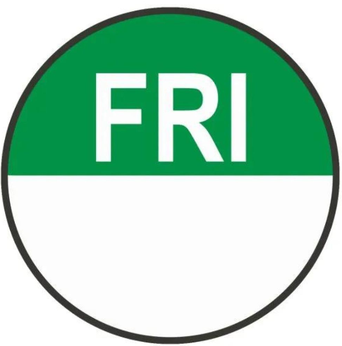 x1000 *ROUND* FRIDAY DAY DOTS