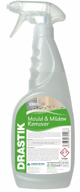 6x750ml CLOVER DRASTIK MOULD+MILDEW