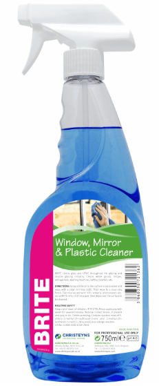 6x750ml CLOVER BRITE WINDOW,MIRROR+PLASTIC