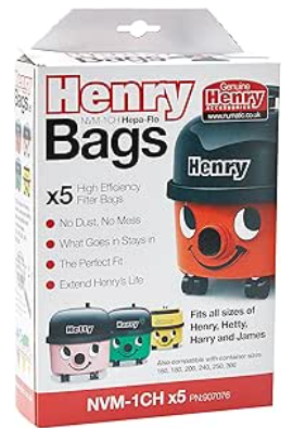 VAC BAG x10 HEPAFLO FILTER BAGS NVM-1CH