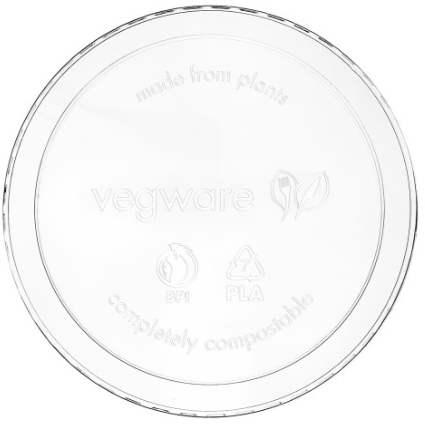 x500 8oz-32oz LID ROUND DELI CONTAINER PLA