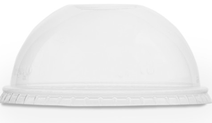 x1000 96-SERIES PLA DOME LID STRAW HOLE