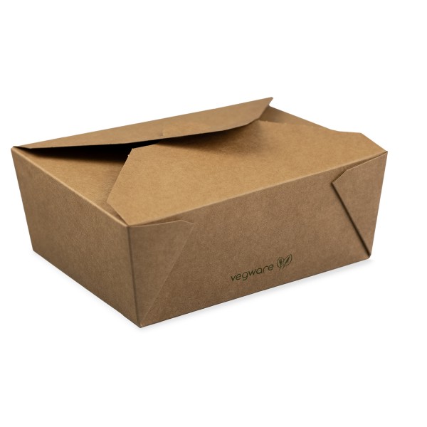x300 No.8 FOOD CARTON 1300ml KRAFT