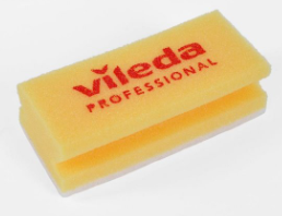 x100 YELLOW/WHITE HIGH FOAM SCOURER EASY