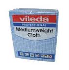 x10 VILEDA BLUE MEDIUMWEIGHT CLOTH