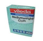 x10 VILEDA GREEN MEDIUMWEIGHT CLOTH