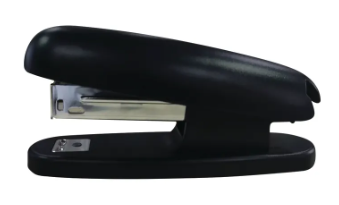 HALF STRIP METAL STAPLER BLACK