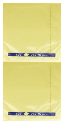 x12 YELLOW REPOSITIONABLE QUICK NOTE PADS
