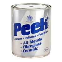 1000grm tin PEEK METAL POLISH SILVER/BRASS