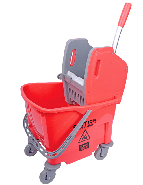 Buffalo Bucket & Wringer 25 Litre - Red