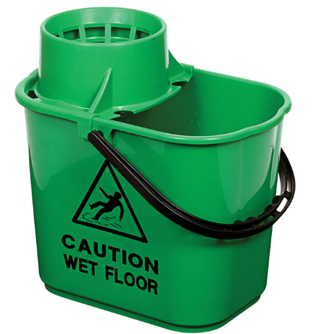 GREEN 15Ltr ECO PROFESSIONAL BUCKET+