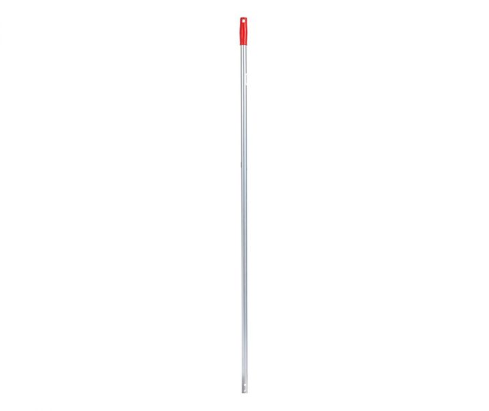 Aluminium Handle With Drilled Holes 137cm - Red