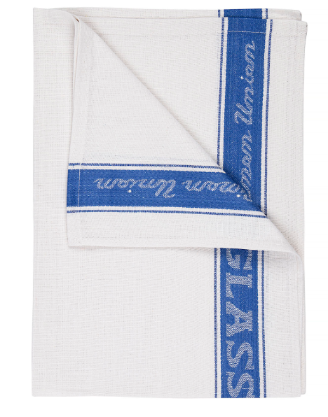Tea Towel Glass Cloth Linen Union 76x50cm - Blue