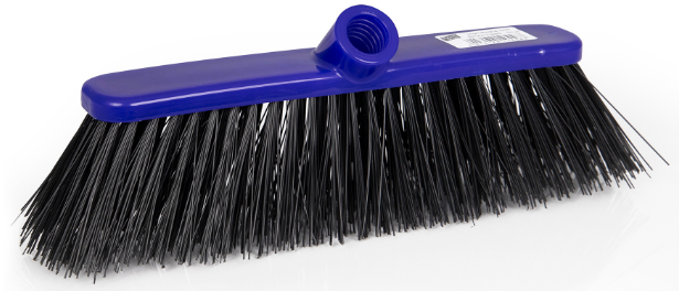 HOMEWARE STIFF BLUE 12 inch BROOM HEAD