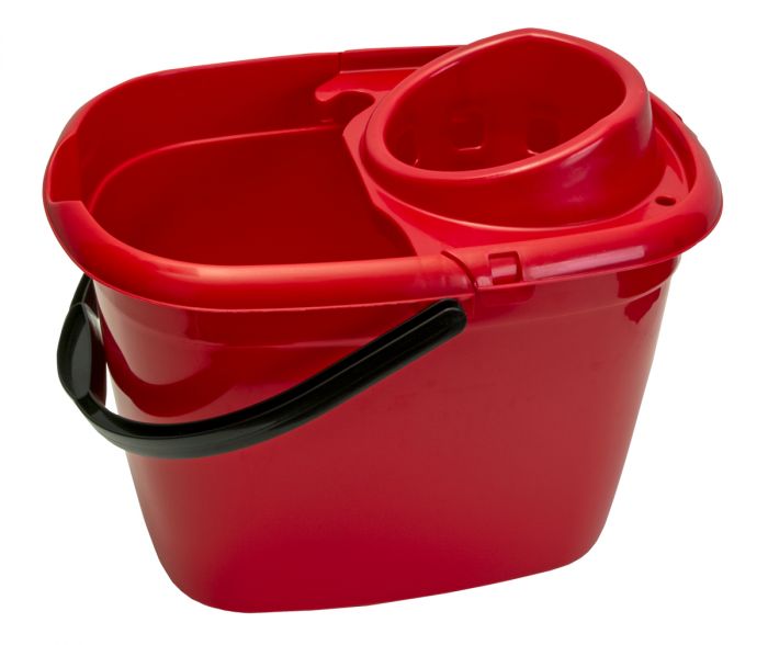 Great British Bucket & Wringer 14 Litre - Red