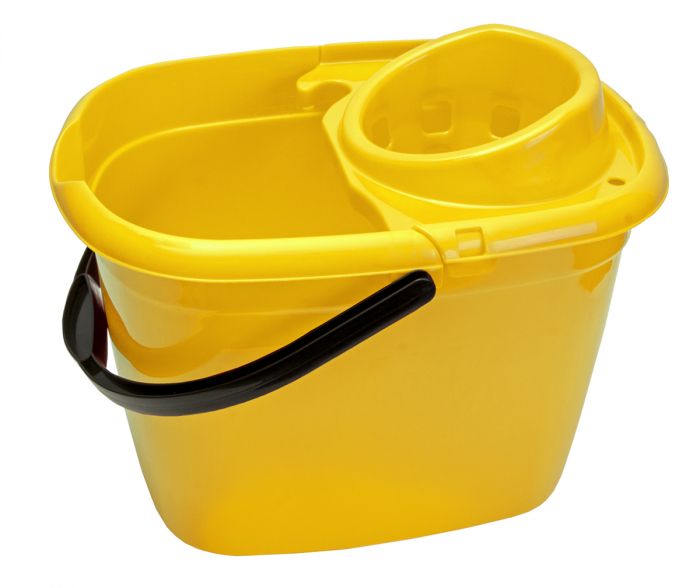 Great British Bucket & Wringer 14 Litre - Yellow